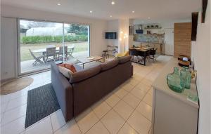Stunning home in Locquierec with WiFi and 3 Bedrooms