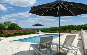 Stunning home in Monfaucon with 4 Bedrooms, WiFi and Outdoor swimming pool