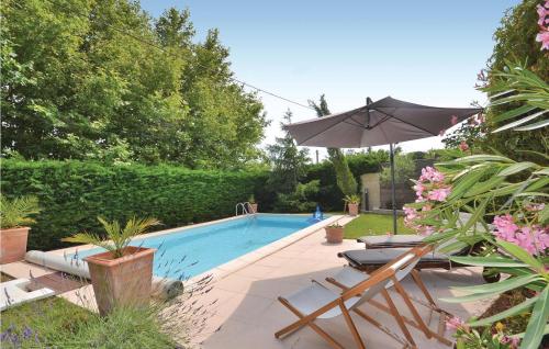 Stunning home in Tulette with 4 Bedrooms, WiFi and Private swimming pool
