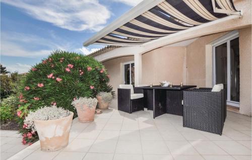 Stunning home in Villelongue with 4 Bedrooms, WiFi and Private swimming pool