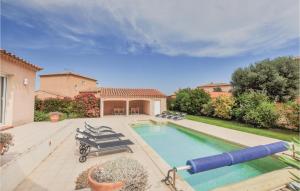 Stunning home in Villelongue with 4 Bedrooms, WiFi and Private swimming pool
