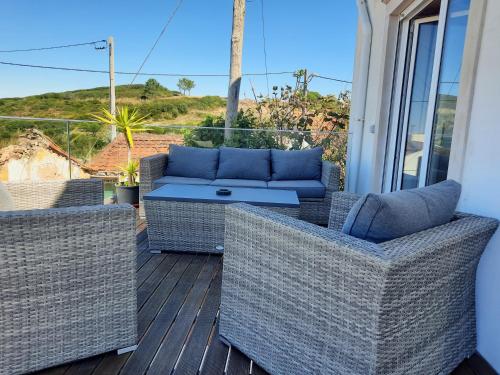 Sunflower Sea View with magnificent terrace in Serra da Pescaria, Nazaré - Portugal
