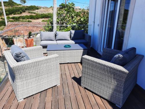 Sunflower Sea View with magnificent terrace in Serra da Pescaria, Nazaré - Portugal