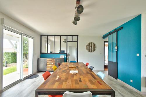 Superbe maison conviviale pour un sejour sur la cote de Lumiere