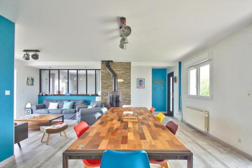 Superbe maison conviviale pour un sejour sur la cote de Lumiere