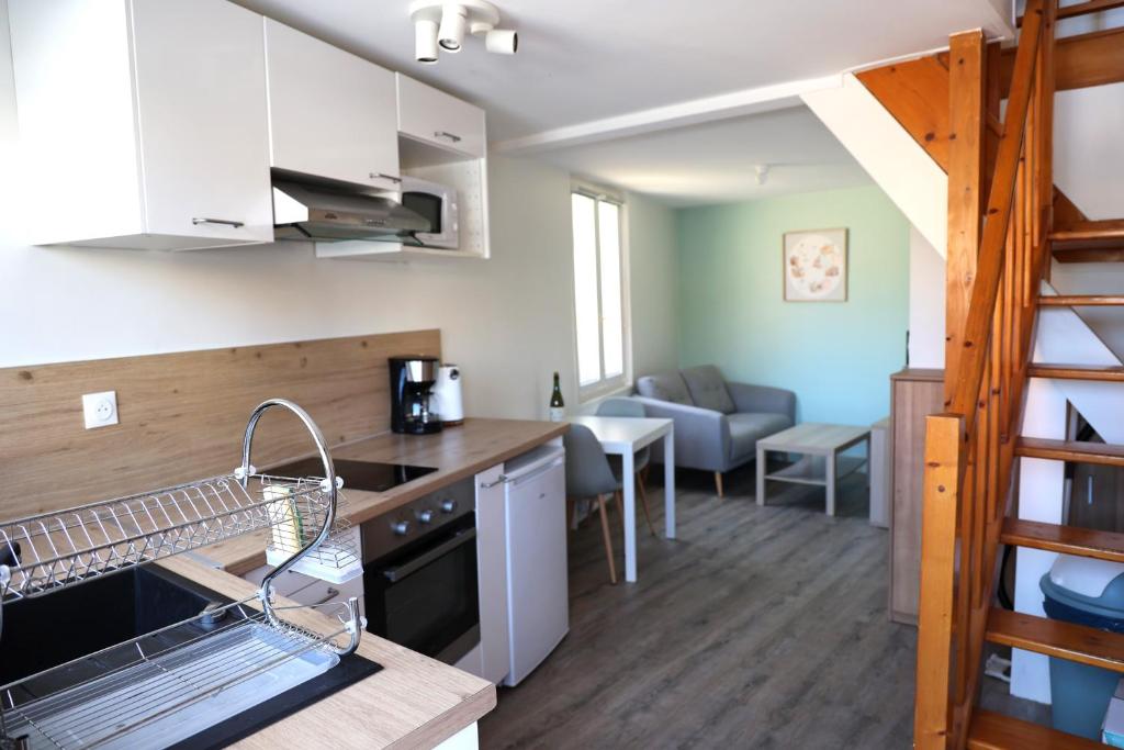 Sweet Riva - duplex chaleureux proche bourg de Ouistreham 28 Rue du Marais, 14150 Ouistreham