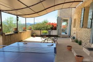 This charming property with private pool sleeps 8 over 4 bedrooms