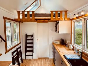 Maison de vacances TINY HOUSE FLEESENSEE - Ruhe und Entspannung direkt am See nahe Berlin 23A Seeblick 17213 Göhren-Lebbin Mecklembourg-Poméranie