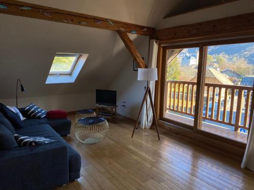 Top floor duplex with private beach