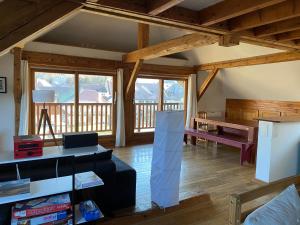 Top floor duplex with private beach