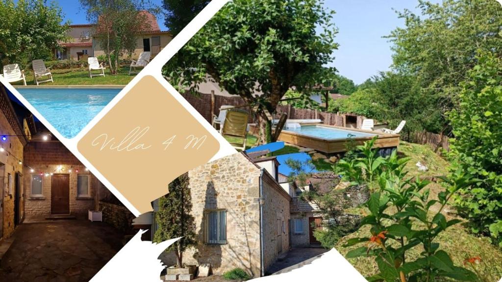 Maison de vacances Villa 4 M spacieuse avec piscine 215 Rue Louise Michel 24200 Sarlat-la-Canéda