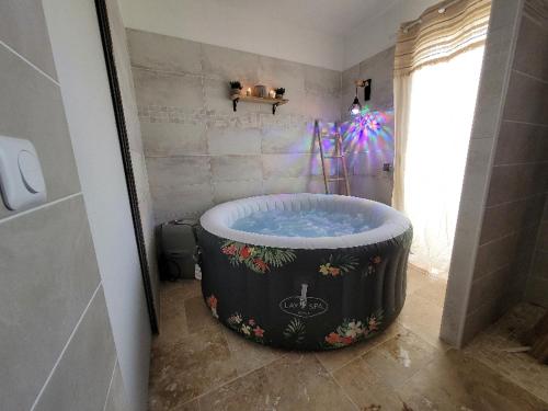Villa 6 couchages spa privatif, accès direct mer, piscine