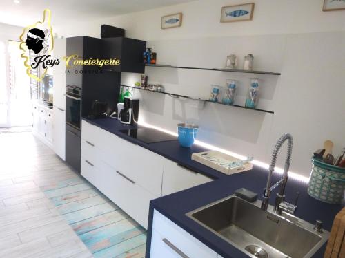 Villa Bleu de Mer - Village Balnéaire San Cyprianu