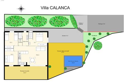 Villa CALANCA - Domaine La Raggia