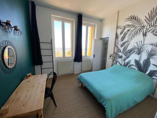 Villa de charme face à l'océan, sur une Ile avec accés direct plage