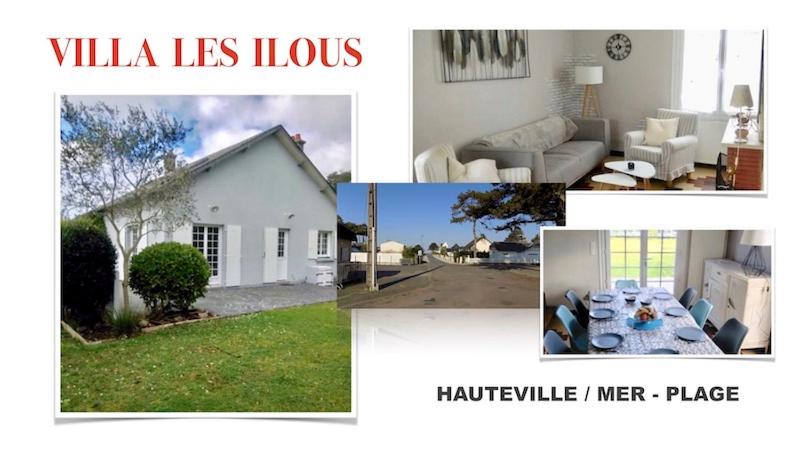 Maison de vacances VILLA LES ILOUS 1 Avenue des Pins 50590 Hauteville-sur-Mer