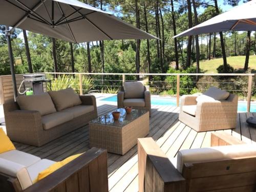Villa les Mimosas with pool and fantastic views