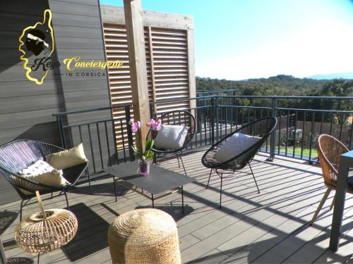 Villa N6 Piscine privée chauffée, classée 4 étoiles, St Cyprien - Keys Conciergerie in Corsica