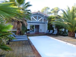 *VILLA PALMA* 5 suites parentales, plage à 600 m, Vieux-Boucau