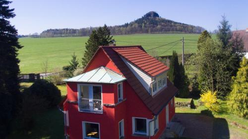 Waldhufenhaus in Schöna