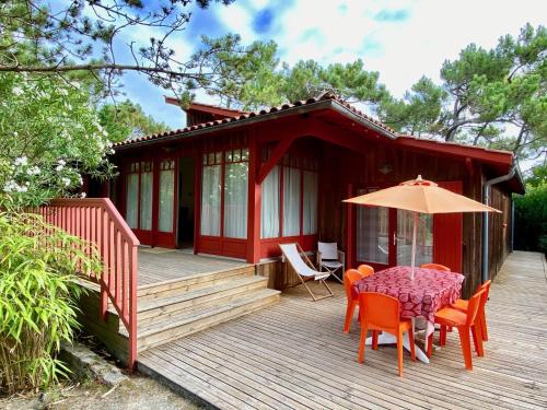 Welcoming house in Cap Ferret close to the beach, Garden, Terrace, Wifi and TV