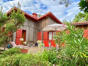 Welcoming house in Cap Ferret close to the beach, Garden, Terrace, Wifi and TV