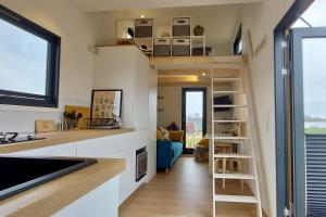 Winzig Wohnen Tiny House direkt am Weserstrand