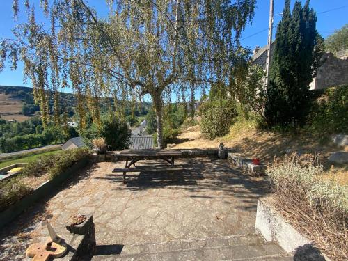 Maison de village avec terrasse et jardin Saint Urcize Saint-Urcize france