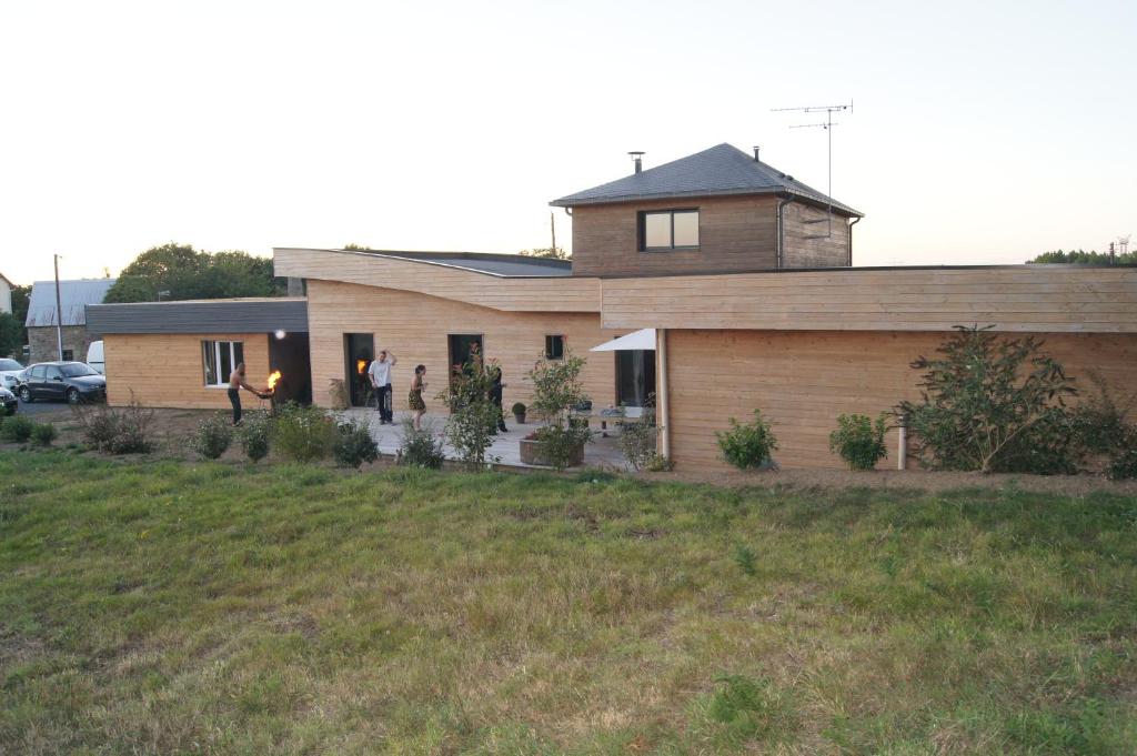 Séjour chez l'habitant Maison en ossature bois 51b Route de Raussan, 22940 Plaintel