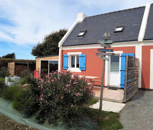 Maison entre Terre et Mer avec Jacuzzi Sauzon france