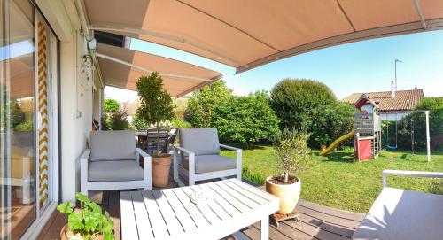 Maison et T2 au calme, jardin & Spa, proche plages Anglet france