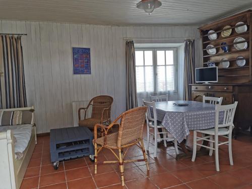 Maison Etrille, face mer à Noirmoutier au Vieil Noirmoutier-en-l\'Île france