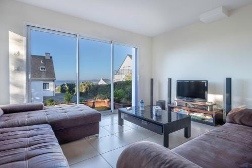 Maison de vacances Maison spacieuse avec vue sur la mer pour 8 personnes de la baie d'Abraham, 86 Saint-Gildas-de-Rhuys