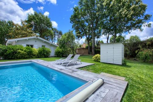 Maison tout confort avec accès piscine chauffée Andernos-les-Bains france