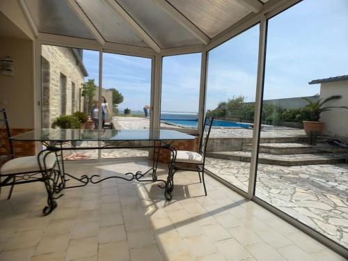 Maison vue mer et piscine Sainte-Marie-du-Mont france