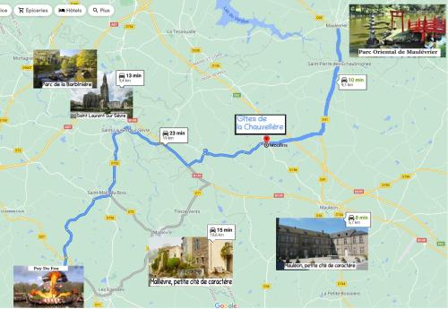 2 Gites proche Puy du fou