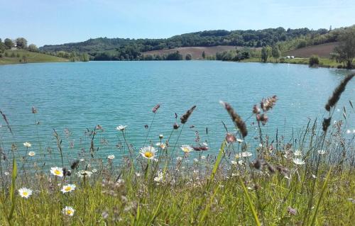 2 jolies maisons atypiques, vue sur le lac de Bajamont