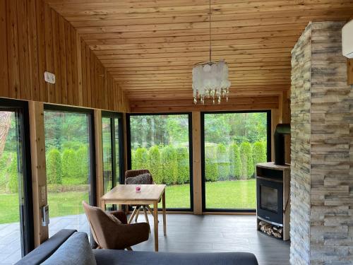 Bungalow Nr 5 Müllrose 800 Meter zum See