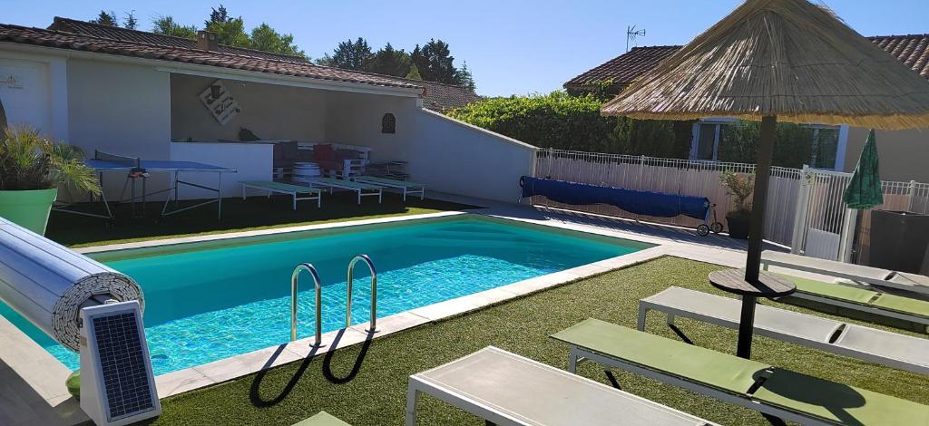 Maisons de vacances Gites de la Casasole Quartier Bastide 40 07200 Vogüé