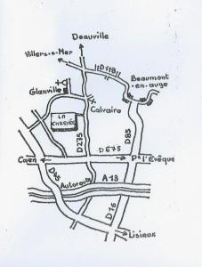 Maisons de vacances Gites de la Chesnée 55 chemin de la Bruyère 14950 Glanville Normandie