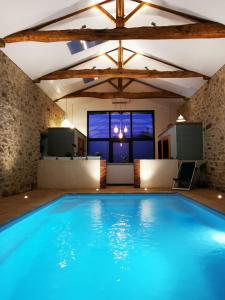 L'Escale du Bocage Piscine couverte chauffée