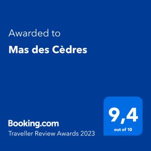Mas des Cèdres