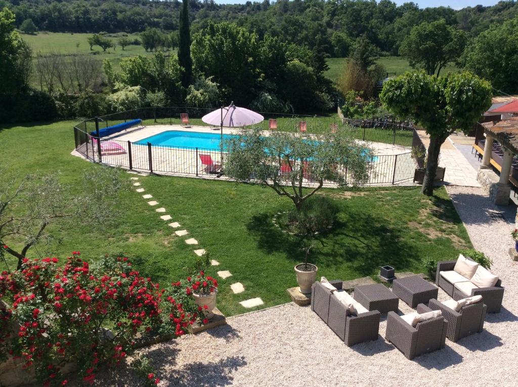 Maisons de vacances Mas du Grand Vallen 55 chemin de la  Mejeanne 30580 Vallérargues