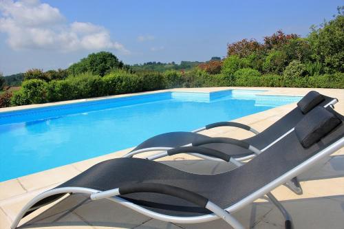 The Gites at Le Tilleul - 2 independent Gites with Pool, PlayPark, Gym, Sauna & Gardens