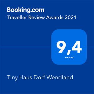 Maisons de vacances Tiny Haus Dorf Wendland Elsebusch 121 29471 Gartow Basse-Saxe