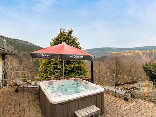 Majestic Holiday Home in Untersch nau with Jacuzzi Unterschönau allemagne