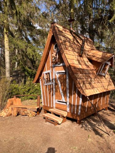 Maison de vacances Märchenhütte- Campen am Wald und See 24 Sonnenlandweg 24b / MH Neuruppin