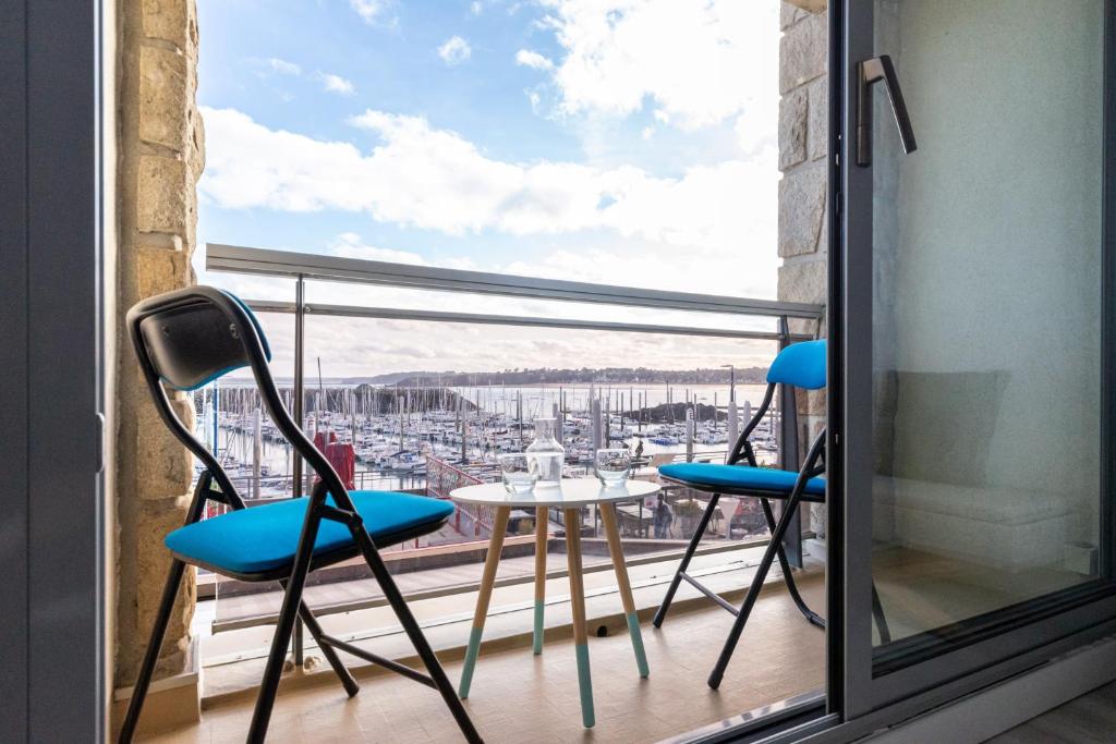 Appartement Marée Tropicale - vue mer Résidence la capitainerie, rue du port Jacquet, 22380 Saint-Cast-le-Guildo