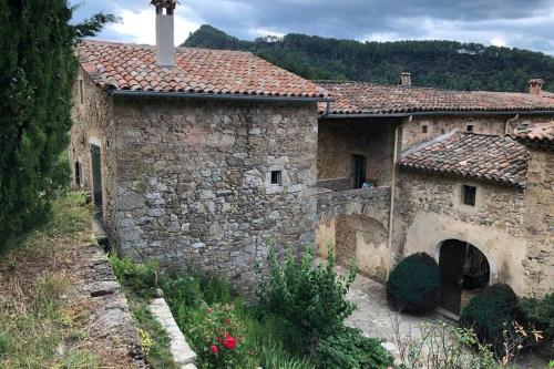 Maison de vacances Mas historique du XVe Cevennes Le Ponteil Saint-Paul-la-Coste