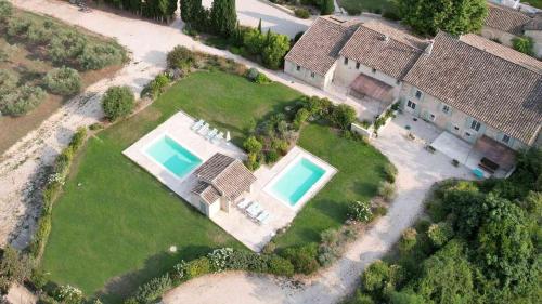 Mas Millésime - Gîtes Carignan - 4 pers - piscine privative Mas blanc des Alpilles france